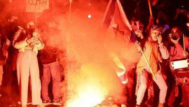 بیسابقهترین تظاهرات ضد نتانیاهو از ۷ اکتبر برگزار شد