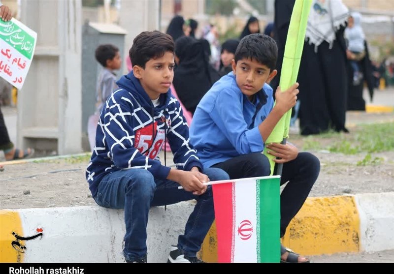 تصاویری از حماسه هرمزگانیها در جشن 45 سالگی انقلاب اسلامی