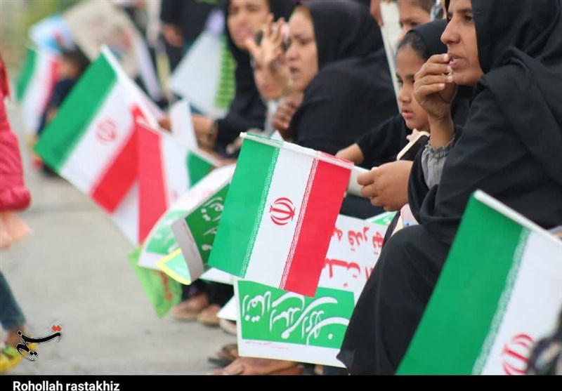 تصاویری از حماسه هرمزگانیها در جشن 45 سالگی انقلاب اسلامی