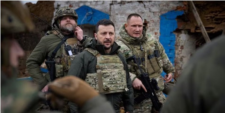 حضور زلنسکی در خط مقدم در بحبوحه گمانهزنیها درباره آینده زالوژنی