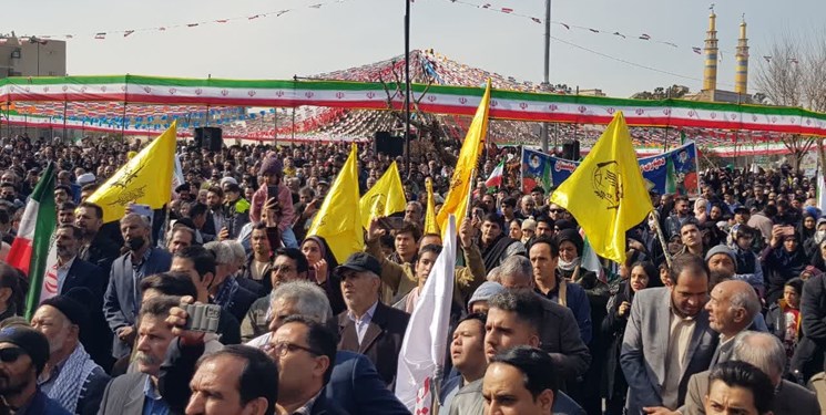 حماسه سازی مردم پاکدشت در 22 بهمن + عکس