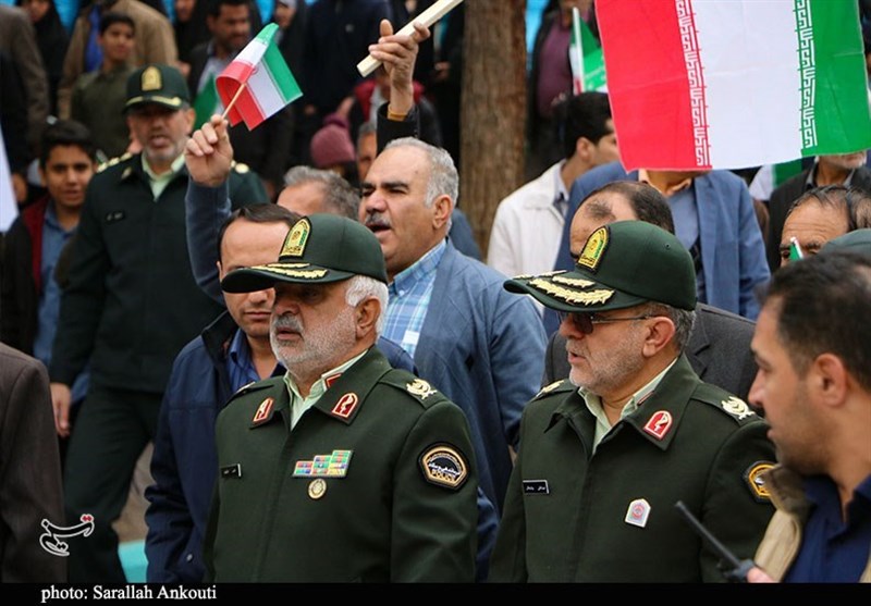 استان کرمان , حمله تروریستی کرمان , شهید , راهپیمایی , راهپیمایی 22 بهمن ,