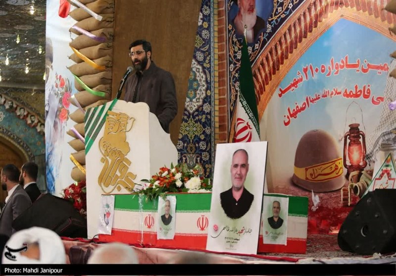 سردار رادان: لازمه تجدید میثاق با شهدا حضو ردر پای صندوقهای رای است+تصاویر