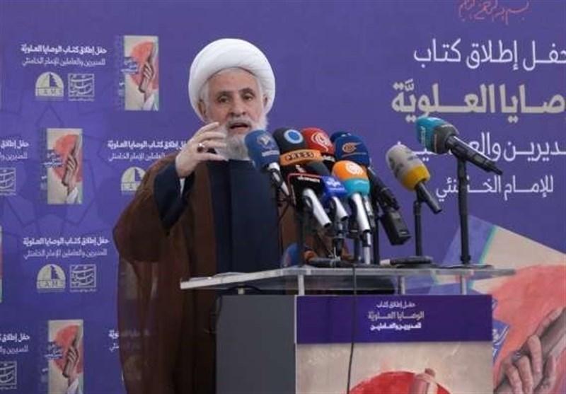 شیخ نعیم قاسم: موضع ایران در حمایت از فلسطین افتخارآمیز است/ همین الان میتوانیم پیروزی مقاومت را اعلام کنیم