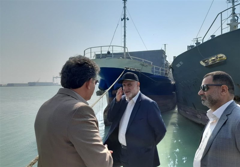 فراهم شدن ترانزیت مشتقات نفتی در مجتمع بندری نگین بوشهر + تصویر