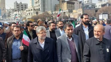 فرماندار مشهد: راهپیمایی امروز نشان داد آرمانهای مردم 1402 با 1357 هیچ تفاوتی ندارد