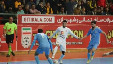 لیگ برتر فوتسال| جشنواره گل گیتیپسند در جشن قهرمانی + تصاویر