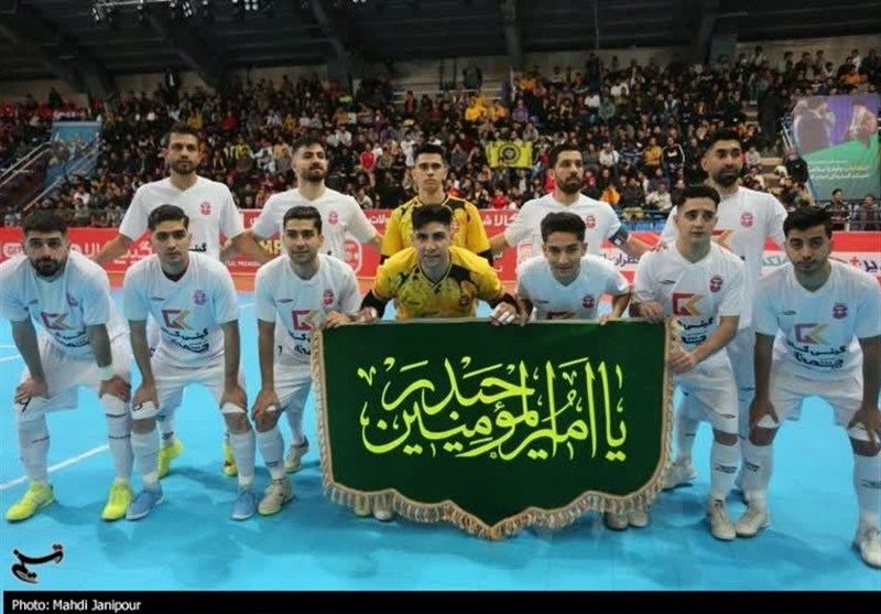 لیگ برتر فوتسال| جشنواره گل گیتیپسند در جشن قهرمانی + تصاویر