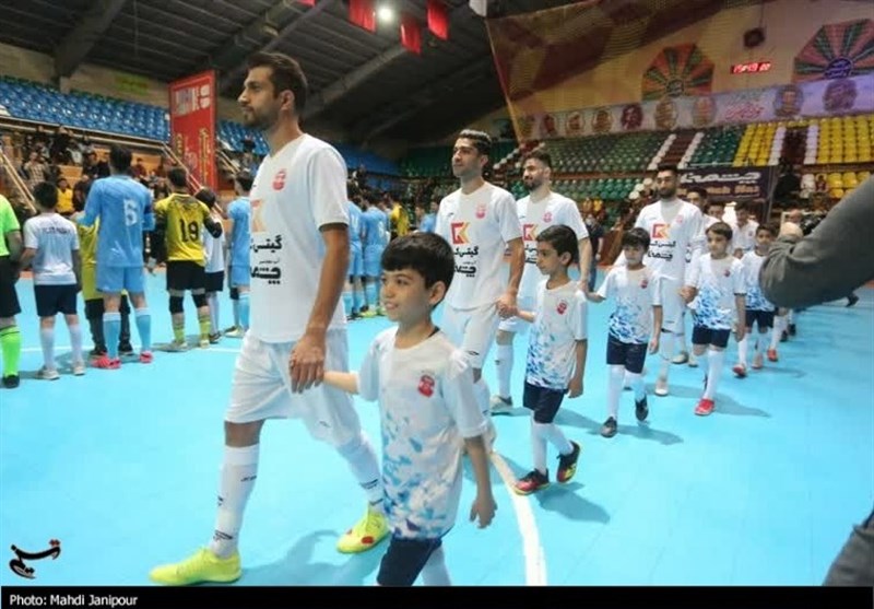 لیگ برتر فوتسال| جشنواره گل گیتیپسند در جشن قهرمانی + تصاویر