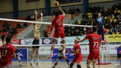 لیگ برتر والیبال| برتری قاطع گیتیپسند مقابل هورسان به روایت تصویر