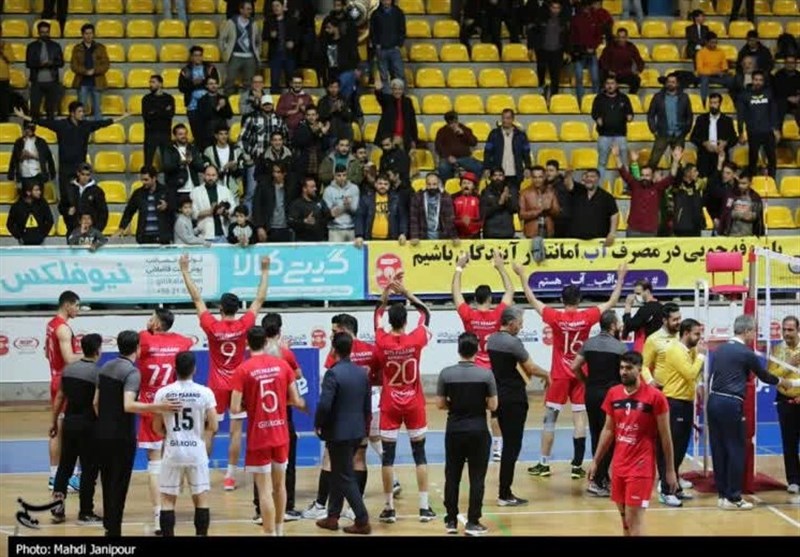 لیگ برتر والیبال| برتری قاطع گیتیپسند مقابل هورسان به روایت تصویر