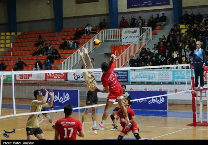لیگ برتر والیبال| برتری قاطع گیتیپسند مقابل هورسان به روایت تصویر