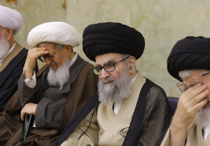 مراسم بزرگداشت آیتالله علوی گرگانی در قم برگزار شد+ تصاویر