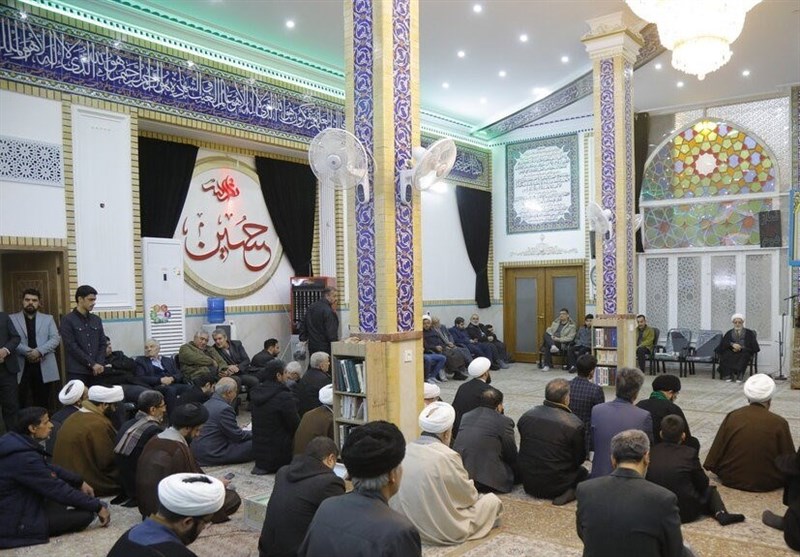 مراسم بزرگداشت آیتالله نمازی در قم برگزار شد + تصویر