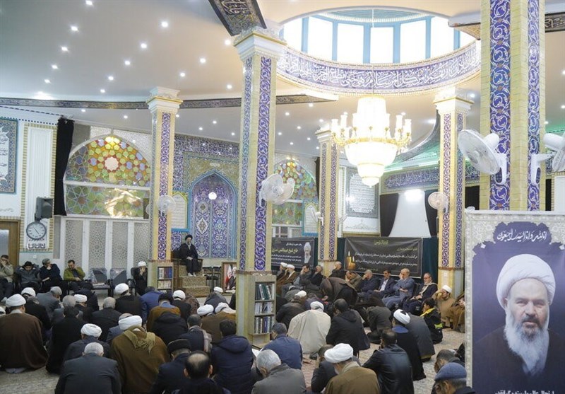 مراسم بزرگداشت آیتالله نمازی در قم برگزار شد + تصویر