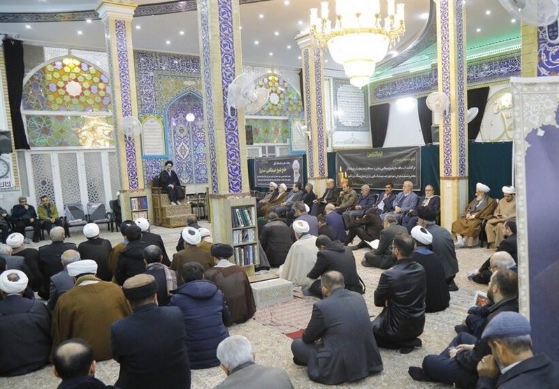 مراسم بزرگداشت آیتالله نمازی در قم برگزار شد + تصویر