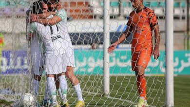 هفته شانزدهم لیگ برتر فوتبال| تساوی ذوبآهن و ملوان در نیمه اول