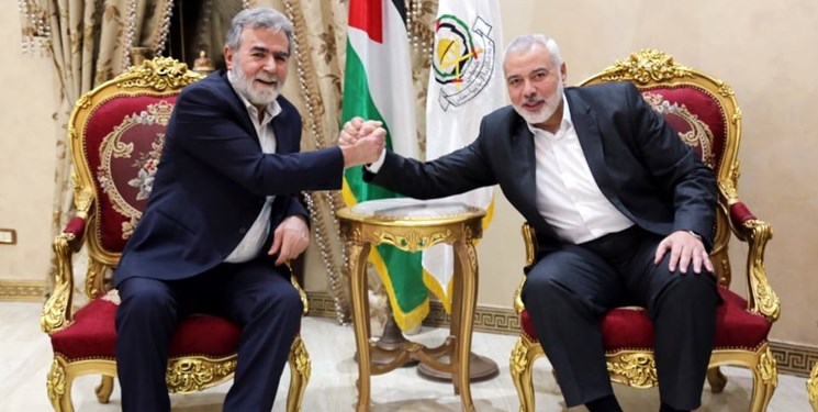هنیه و النخاله پیشنهاد جدید آتشبس در غزه را مورد بررسی قرار دادند