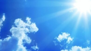 هوای مشهد، قابل قبول و آسمان آفتابی است