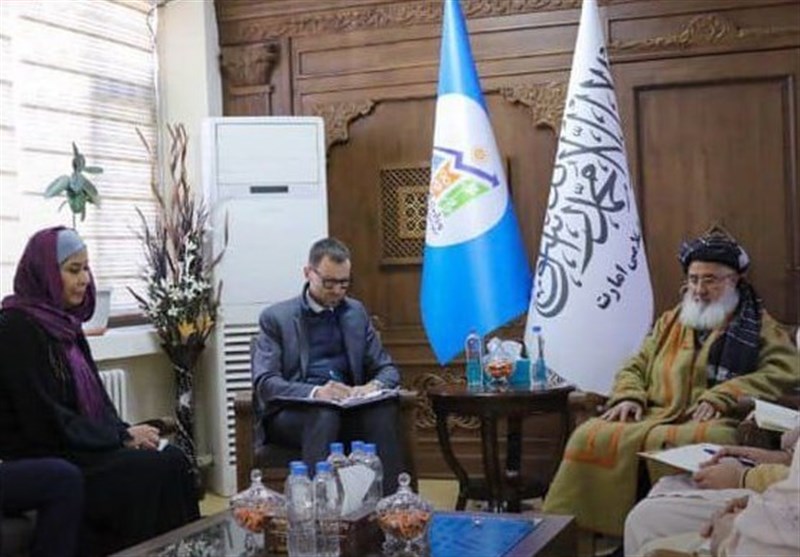 کمکهای بشردوستانه محور گفتگوی وزیر اقتصاد طالبان با نماینده اتحادیه اروپا