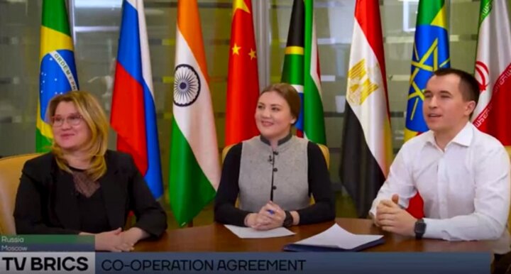 گزارش تلویزیون بریکس از امضای تفاهمنامه با گروه رسانهای مهر