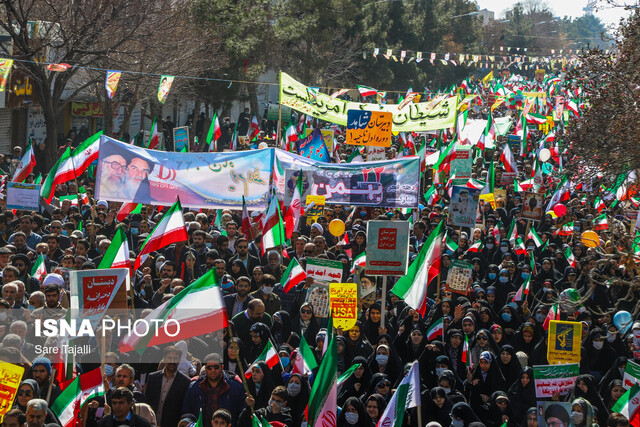 گزارش خبرنگاران ایسنا از حاشیههای راهپیمایی ۲۲ بهمن ۱۴۰۲