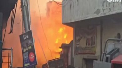 ۱۱ کشته براثر آتشسوزی در کارخانه تولید رنگ در هند