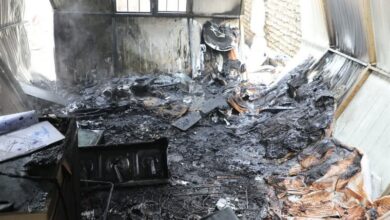 آتشسوزی یک خانه در بلوار رسالت مشهد