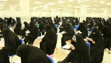 آزمون ورودی جامعهالزهرا(س) در سراسر کشور برگزار شد