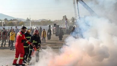 آمادهباش آتشنشانان سنندجی در چهارشنبه آخر سال