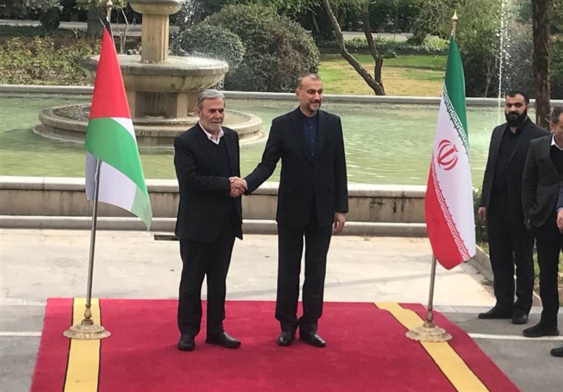 استقبال امیرعبداللهیان از زیاد النخاله