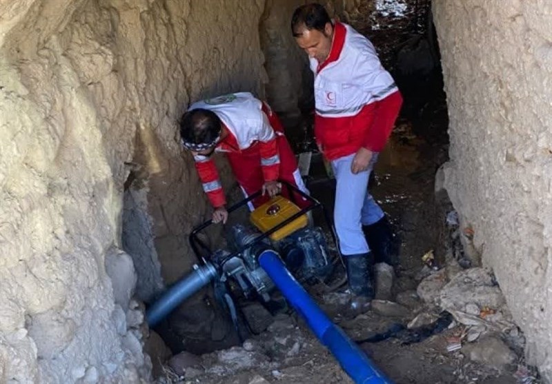 امدادرسانی به متأثرین از سیل و آبگرفتگی در شهرستان قاین