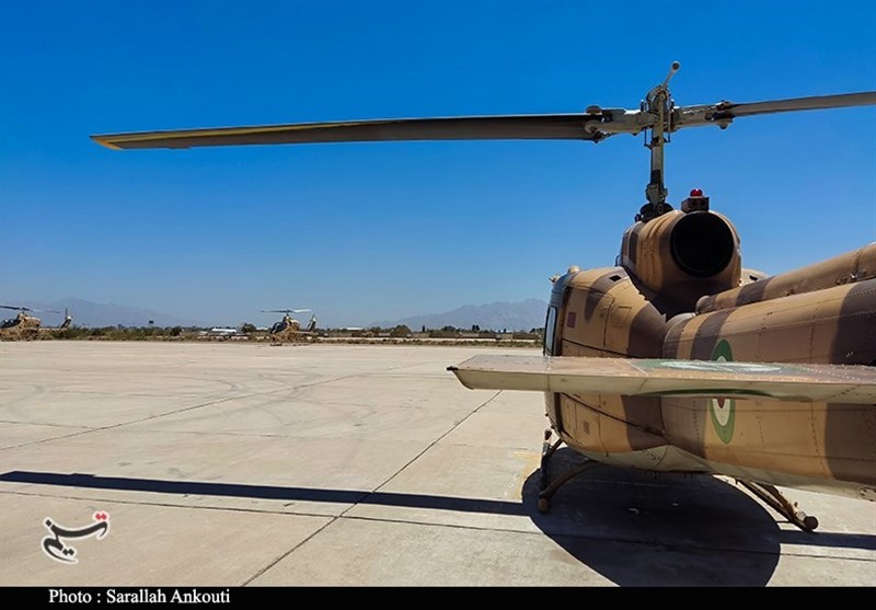 امدادرسانی هوایی سپاه به سیلزدگان قصرقند + فیلم