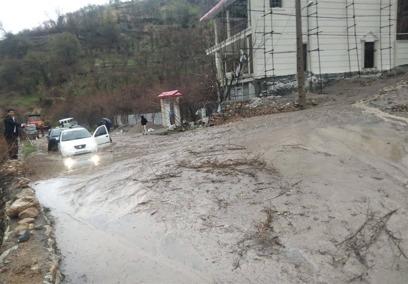 آخرین وضعیت سیلاب و خسارات در چهارمحالوبختیاری+تصاویر