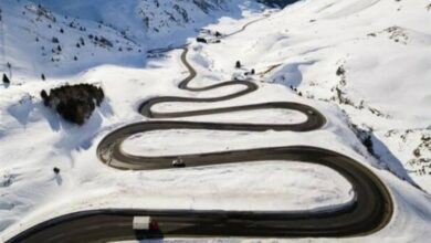 _بارش_ _باران_ _و_ _برف_ _در_ _جاده__های_ _10_ _استان_