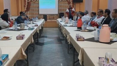 برگزاری گردهمایی اعضای تیمهای بهداشت و درمان اضطراری هلال احمر خراسان جنوبی