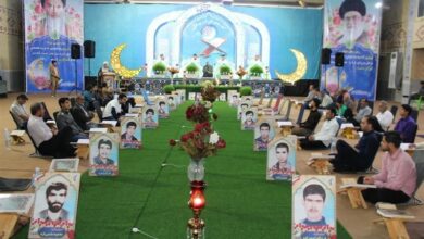 ترتیلخوانی قرآن در مرکز دشتستان +تصویر