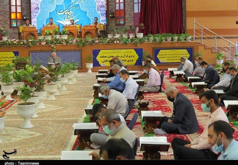 ترتیلخوانی قرآن در مرکز دشتستان +تصویر