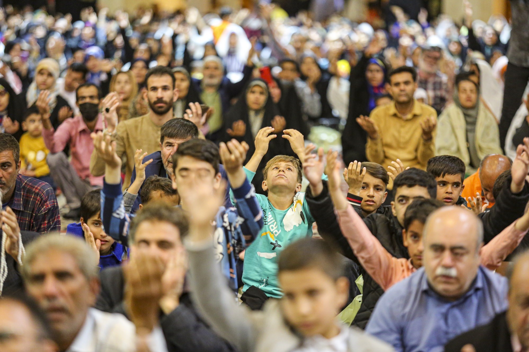 جشن میلاد کریم اهلبیت در سومین حرم اهلبیت + تصویر