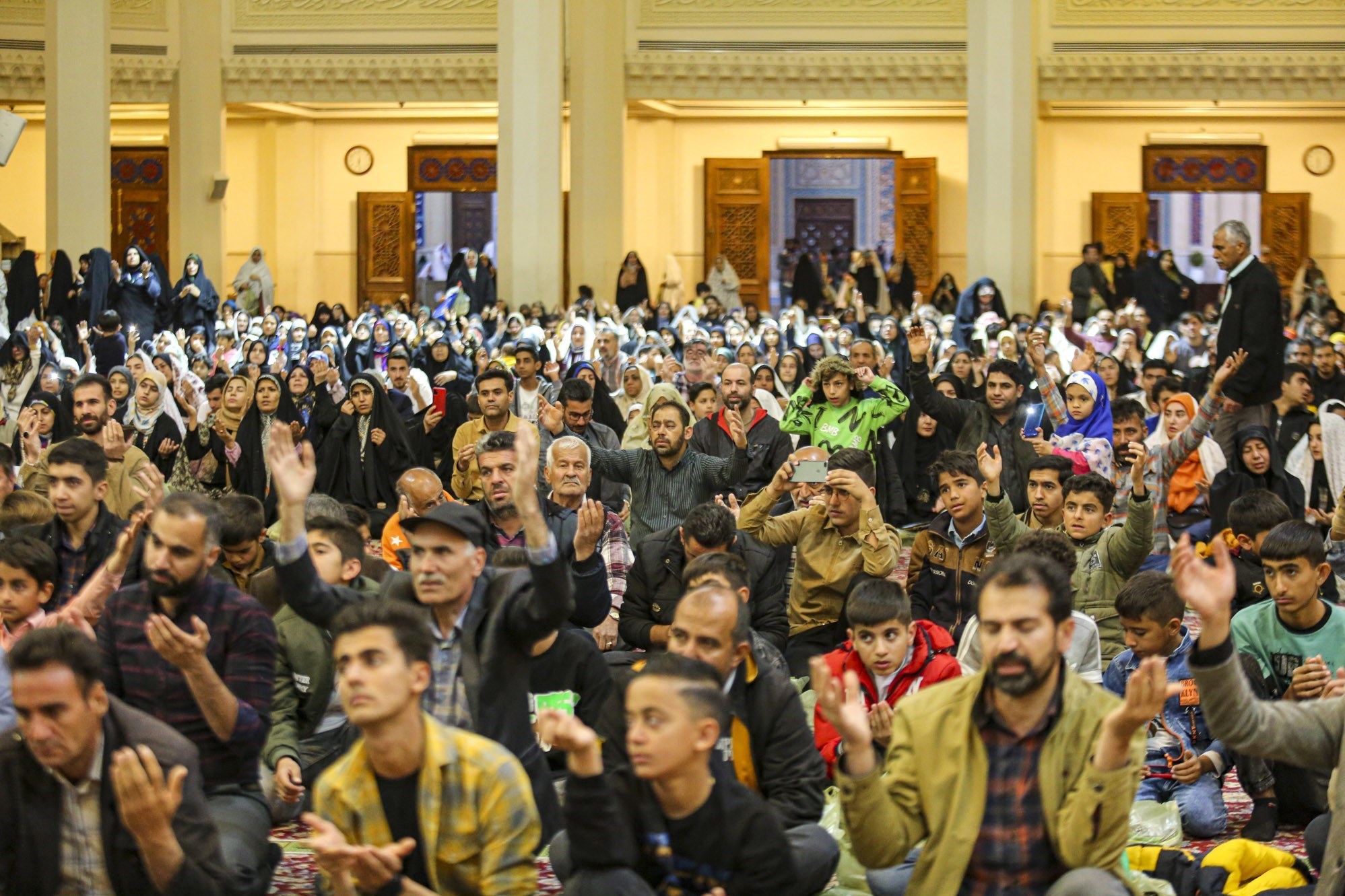 جشن میلاد کریم اهلبیت در سومین حرم اهلبیت + تصویر