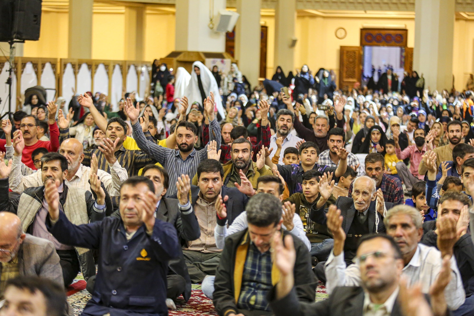 جشن میلاد کریم اهلبیت در سومین حرم اهلبیت + تصویر