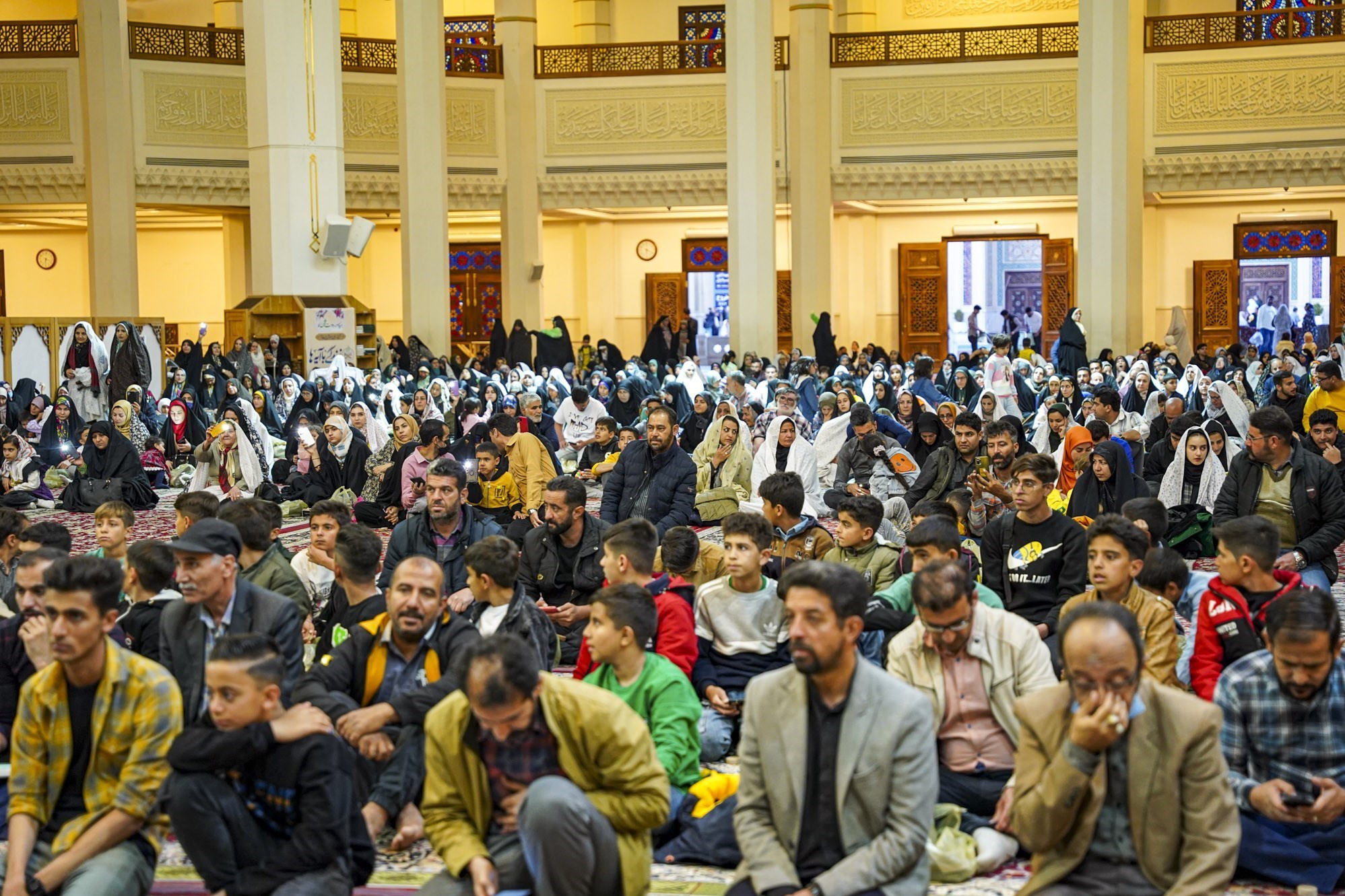 جشن میلاد کریم اهلبیت در سومین حرم اهلبیت + تصویر