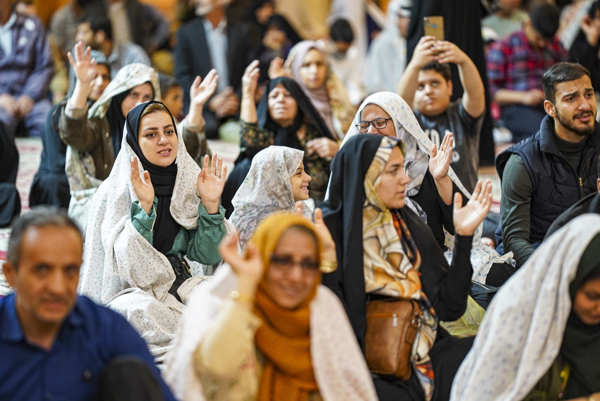 جشن میلاد کریم اهلبیت در سومین حرم اهلبیت + تصویر