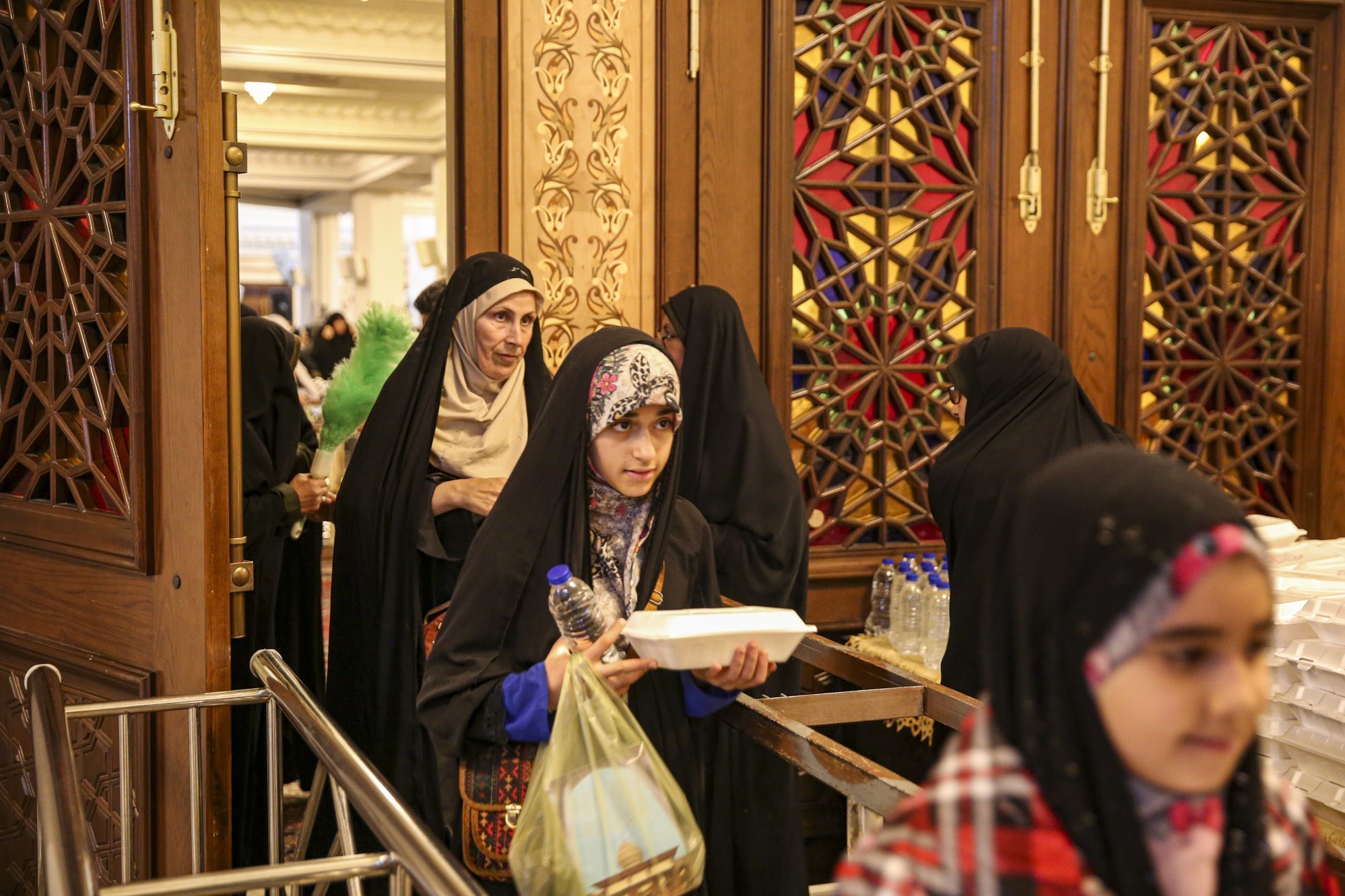 جشن میلاد کریم اهلبیت در سومین حرم اهلبیت + تصویر