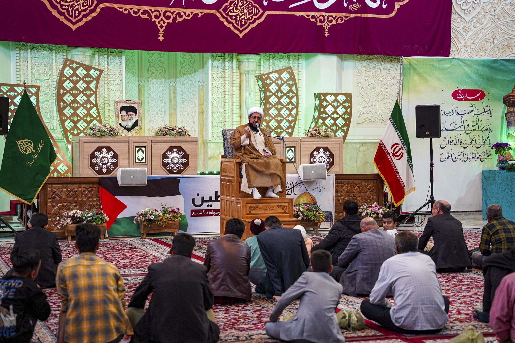 جشن میلاد کریم اهلبیت در سومین حرم اهلبیت + تصویر