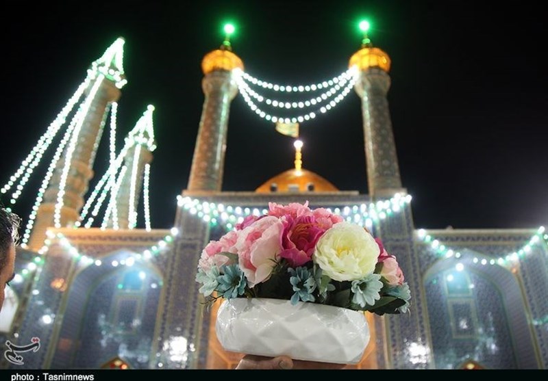 حالوهوای حرم حضرت معصومه در شب میلاد کریم اهلبیت(ع)