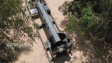 حمله موشکی گردانهای قدس به محل تجمع نظامیان صهیونیست