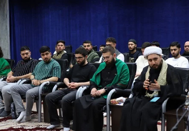 دیدار دانشجویان آلمانی با آیتالله اعرافی+ تصاویر