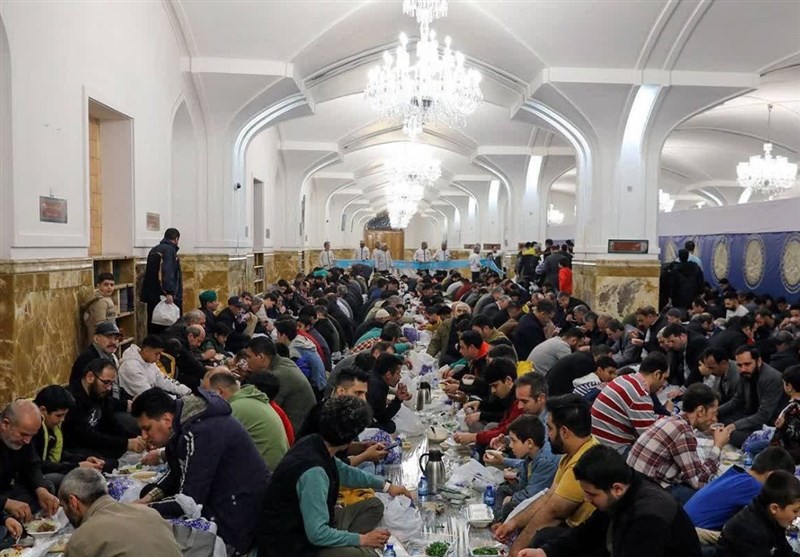 سفره کریم اهل بیت(ع) در حرم مطهر رضوی گسترده میشود