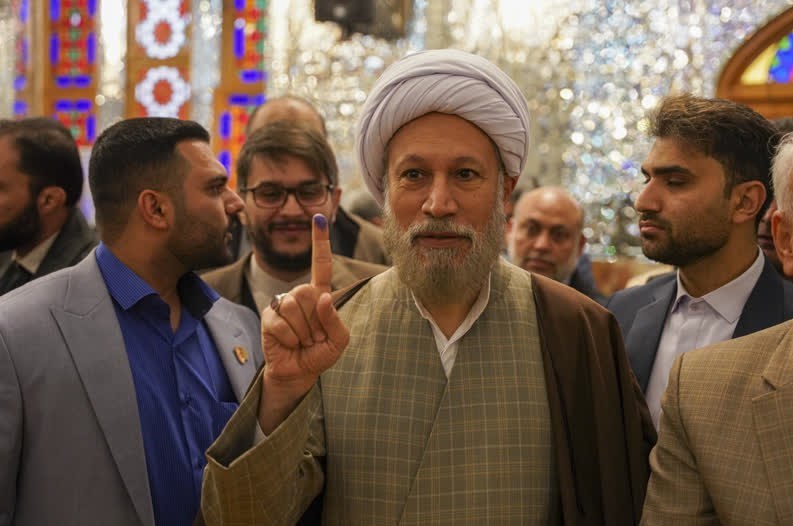 شکوه انتخاب در سومین حرم اهلبیت علیهم السلام به روایت تصویر